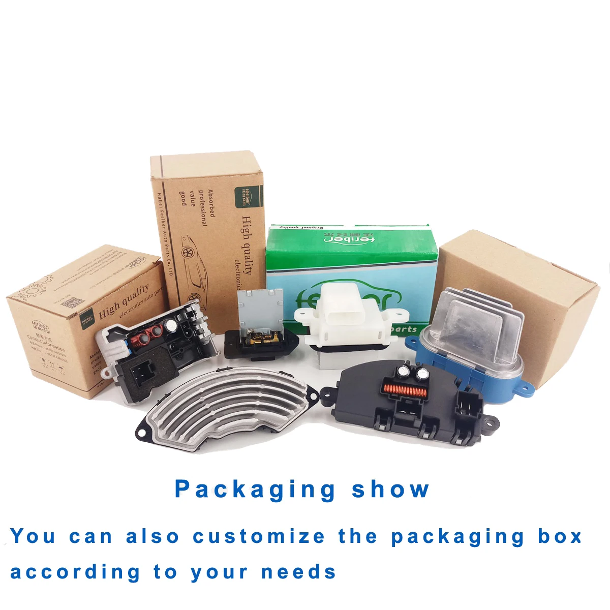 For Engine Cooling Fan Resistor for 10-13 Hyundai Sonata Santa Fe Kia Sorento Optima