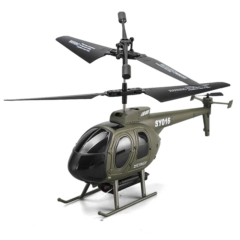2.4G 6 Channel RC Helicopter with 8K HD camera Mini Remote Control Aircraft for Kids