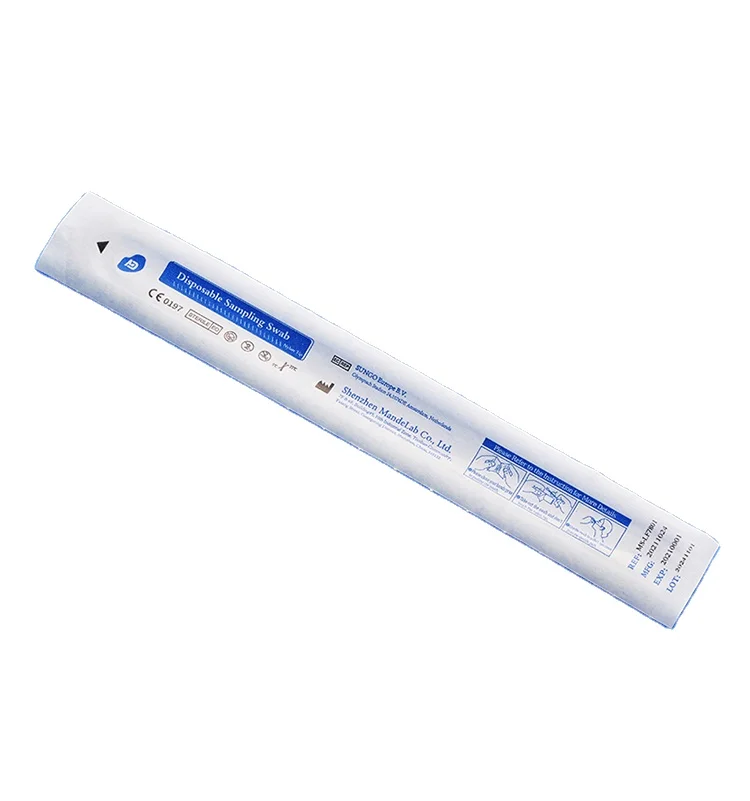 Поставки носовых тампонов, палочка, оропорный тампон, стерильные нейлоновые флокированные ватные палочки для горла и рта