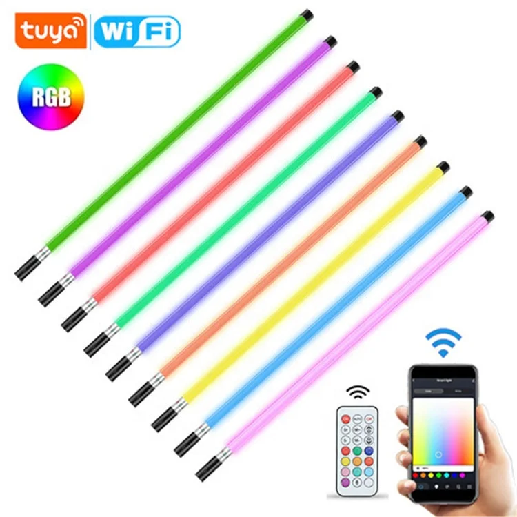 Modern Popular Wireless 18W Smart Led Tube Light Night Club Light Wifi Tuya App Control