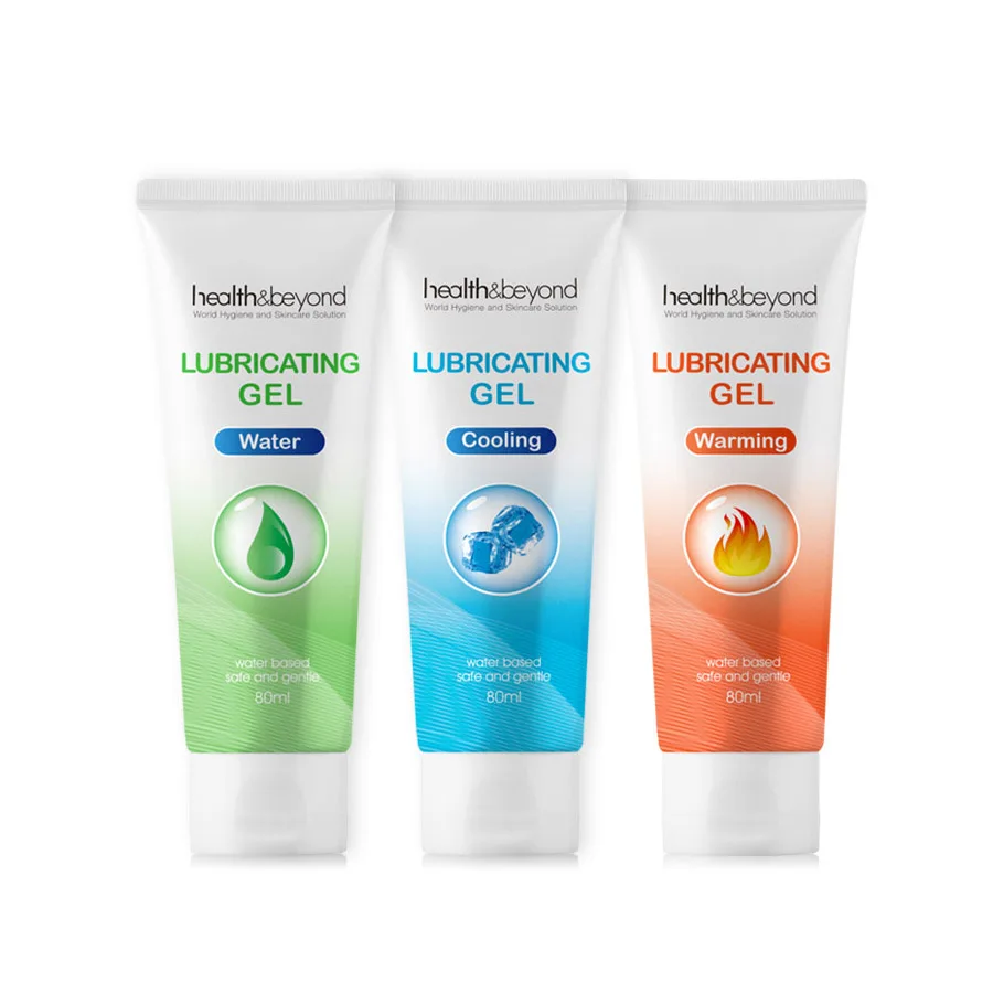  health&beyond ODM/OEM 75ml High Quality water based Long Lasting Warming Lubricant gel for sex