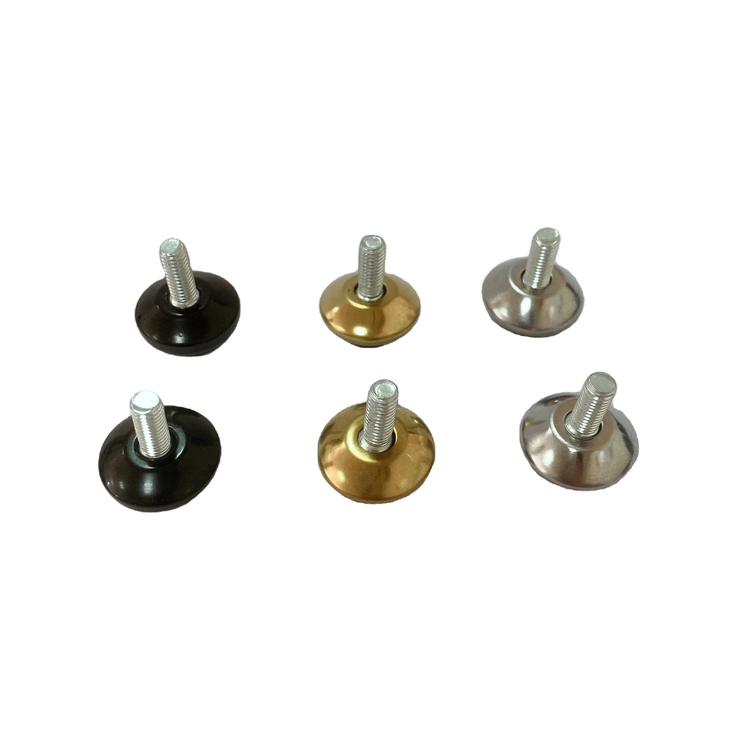 Chrome adjustable iron swing feet for furniture  sofa iron legs fitting furniture sofa legs