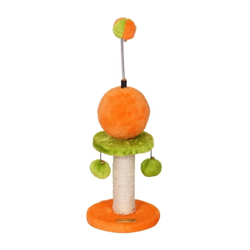 Домик для кошек и деревьев, высокое качество, игрушки для кошек, красочная Когтеточка, игрушка, OEM игрушка для домашних животных, интерактивное дерево для кошек