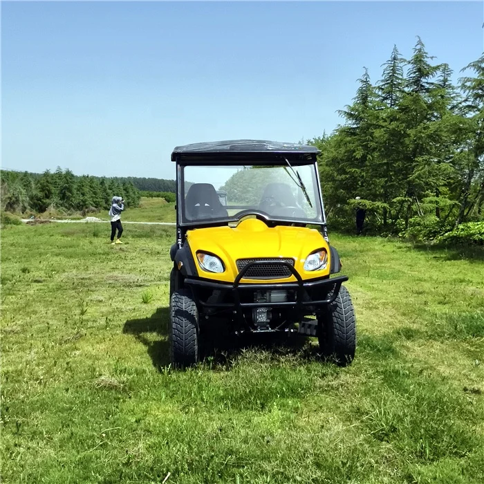 KINGWOO Manufacture Farm 10Kw 72V 4WD Utility Vehicle 4X4 Electric UTV For Adult