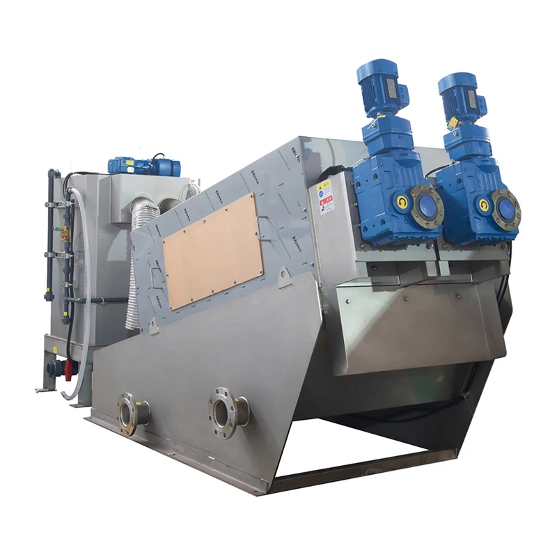 Sludge Dewatering Machine Multi Disk Screw Press for Sludge Treatment