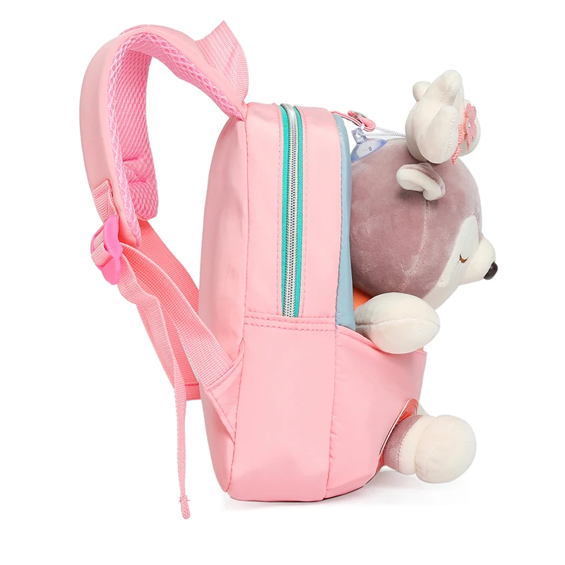 China Supplied Doll Bag Children Plush Backpack Custom Autumn Winter New Network Red Plush Toys Backpack Funny Kids Backpack