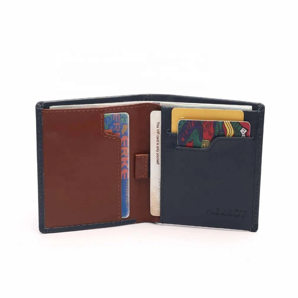 2021 best selling RFID blocking short mul-tifunction leather men wallet genuine leather bi-fold wallet