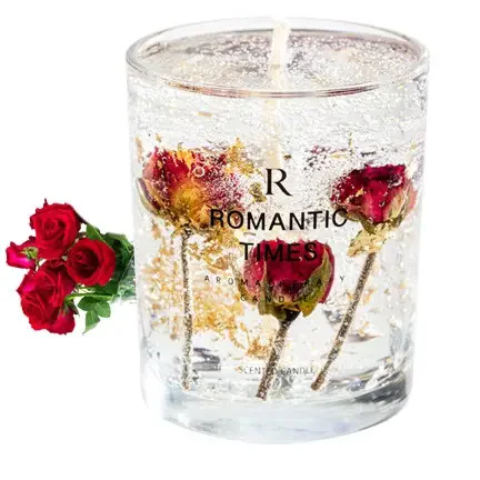 yuyang Private Label Aromatherapy Jelly Candle Wholesale Luxury Fragrance gel wax jelly wax for diy scented candles making