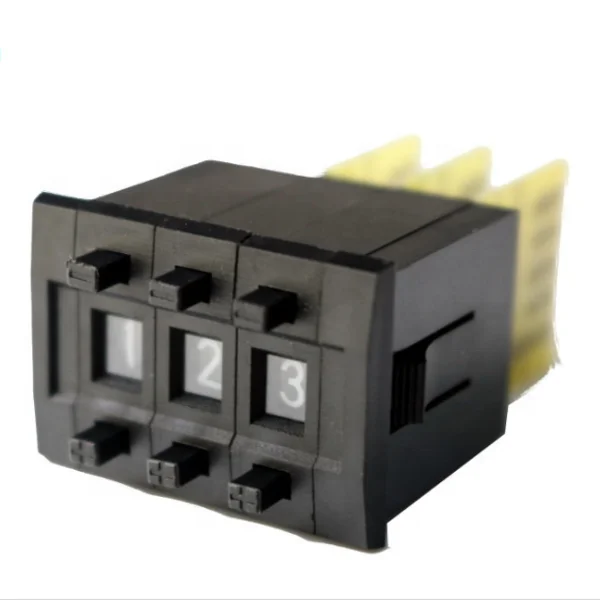 Best quality touch timer switch black white 1-10 position rotary timer switch