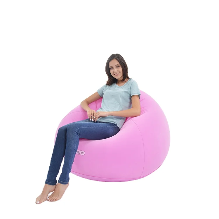 Надувное кресло Beanless Bag ультрамягкий надувной диван для