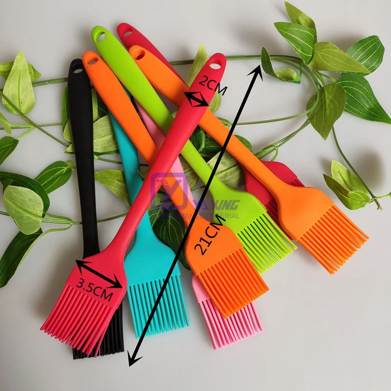 Heat Resistant Food Grade Pastry Tools Durable Silicone Oil Basting Baking Brush