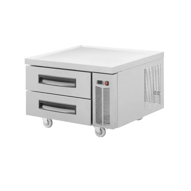 Refrigeration Equipment Chef Base With 2 Drawer Chef Base Refrigerator Undercounter Commercial Refrigerator BN-CC13R2-T1