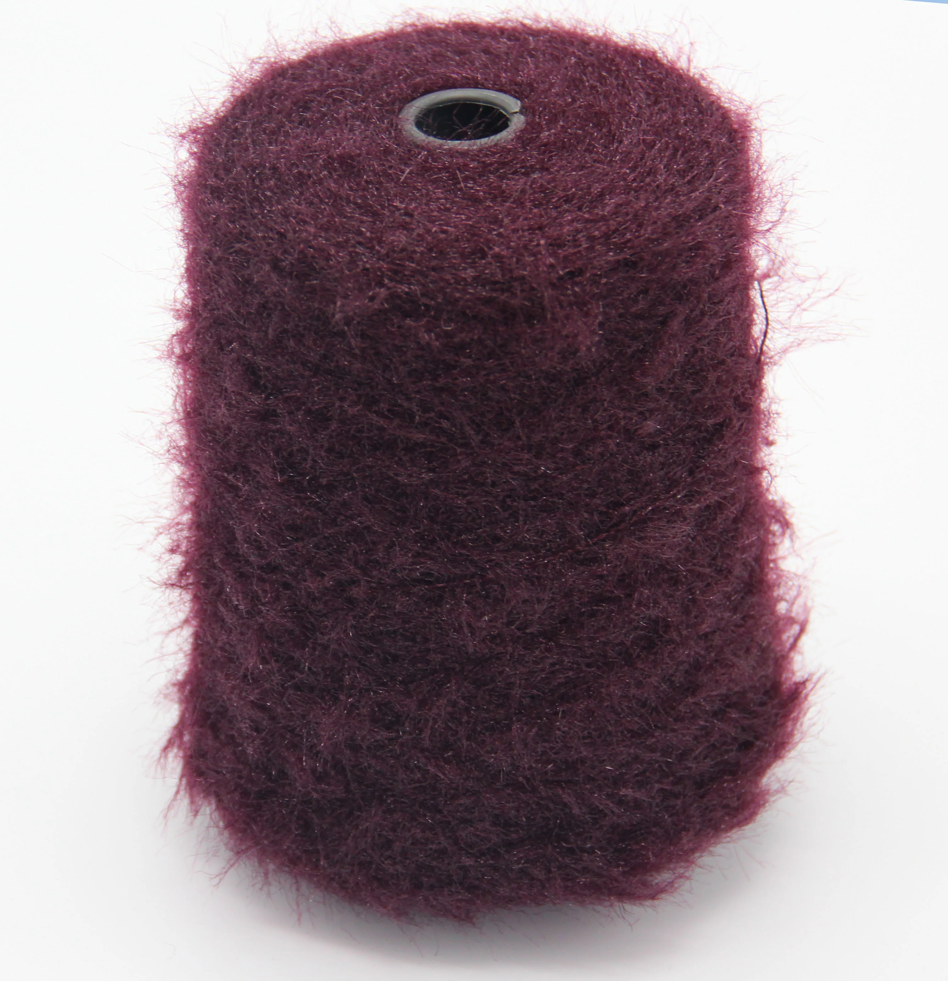 feather yarn   High Quality Recycled Cotton Blended feather yarn