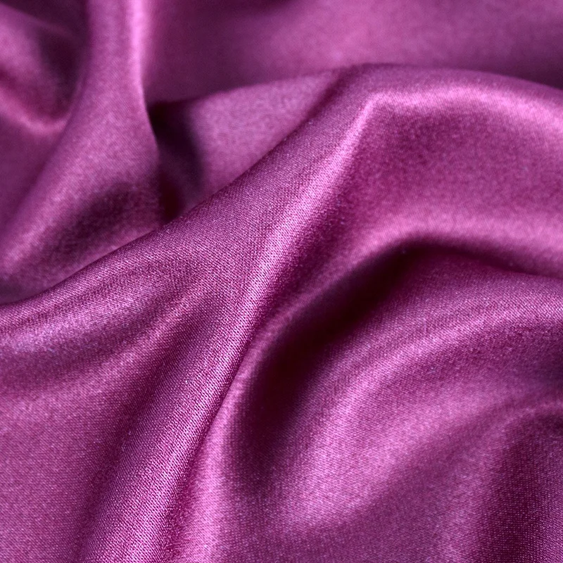 China Supplier Cheap Wholesale 100%Polyester Silky Satin Fabric