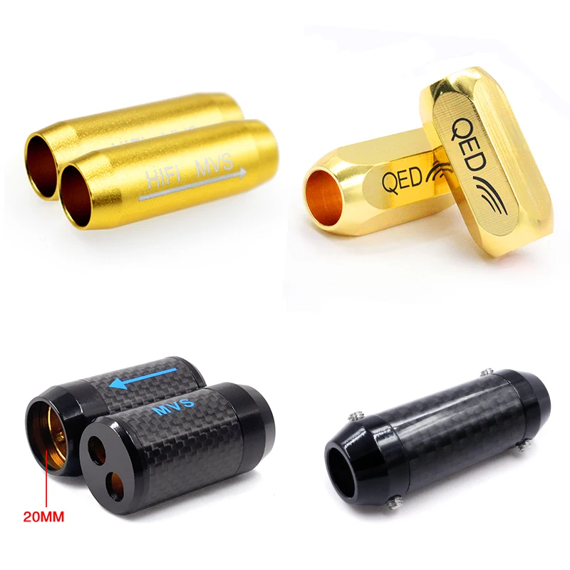 Aluminum Speaker RCA Cable Audio Wire Pant Boot Splitter 9mm Cable Diameter