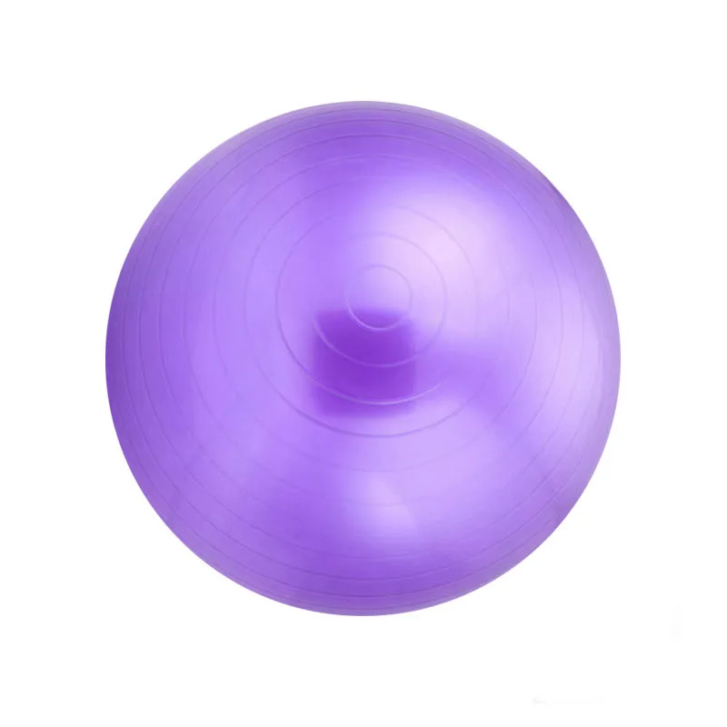 Wholesale Anti-Burst round Pilates Balance Black Custom Printed de Massage 65cm Exercise PVC Yoga Ball with Anti-Slip Features