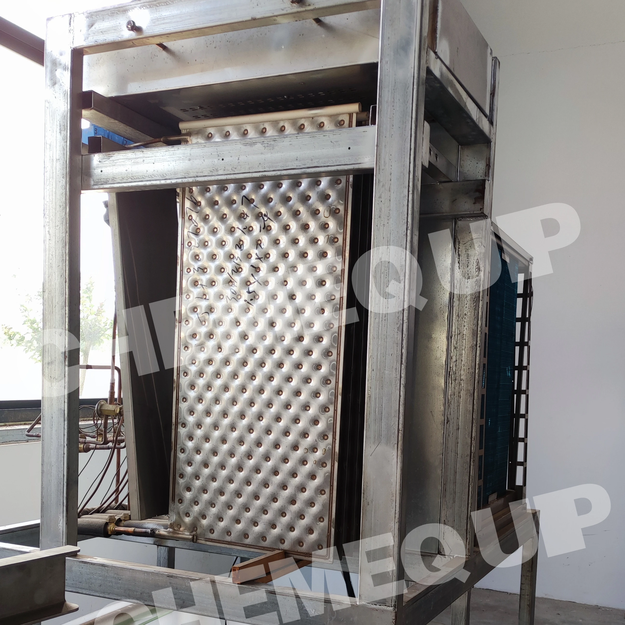 Подушечные тарелки R22, охладитель хладагента для очистки фруктов