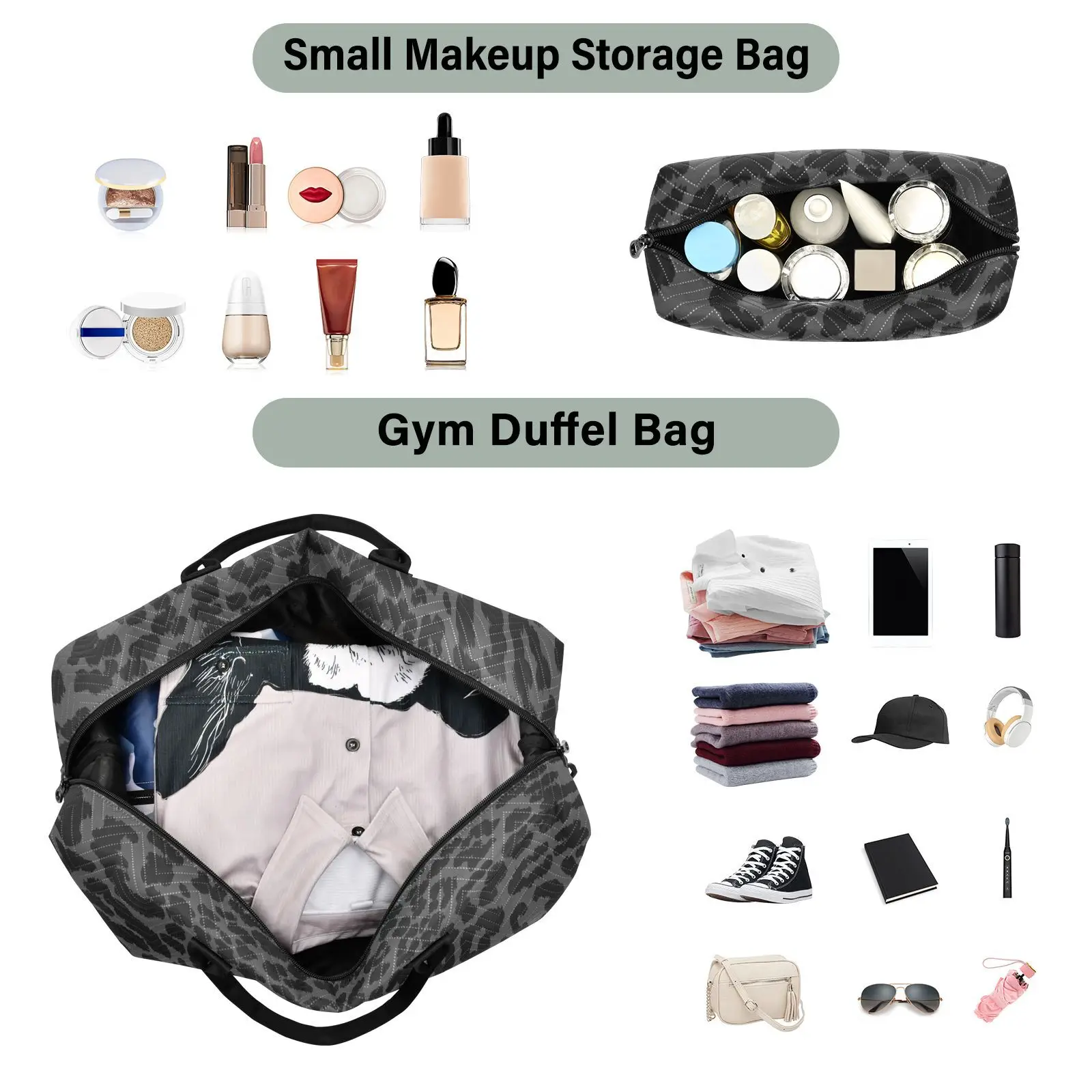 Wholesale Large Capacity New Styles 2 Set Travel Bag Storage Bag Duffel Travel Bag Duffel Gym