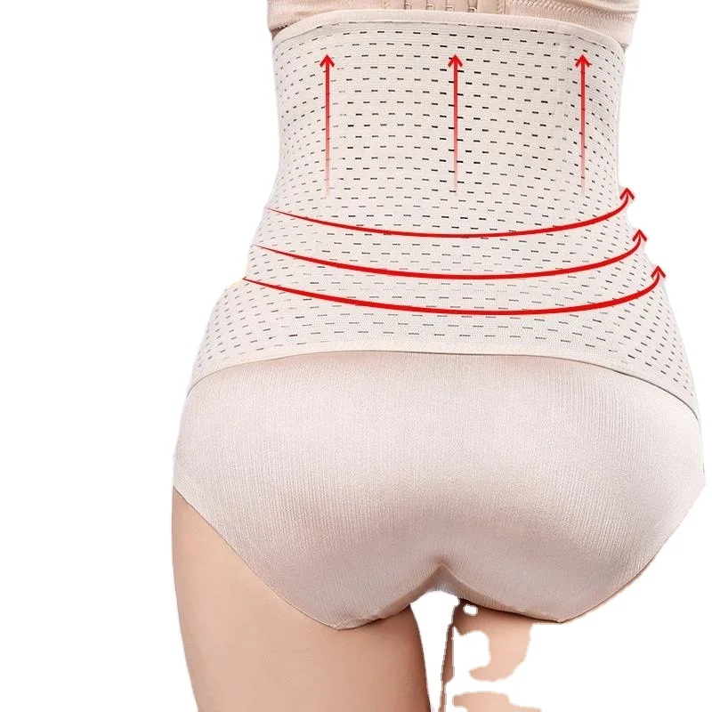Top 10 trending products girdles colombianas spandex fabric shantou abdominal binder waist belt girdle women shapewear