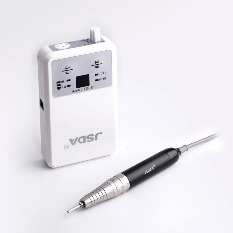 JSDA Low Vibration Nail Salon Rechargeable And Portable Electric Nail File Drill Machine