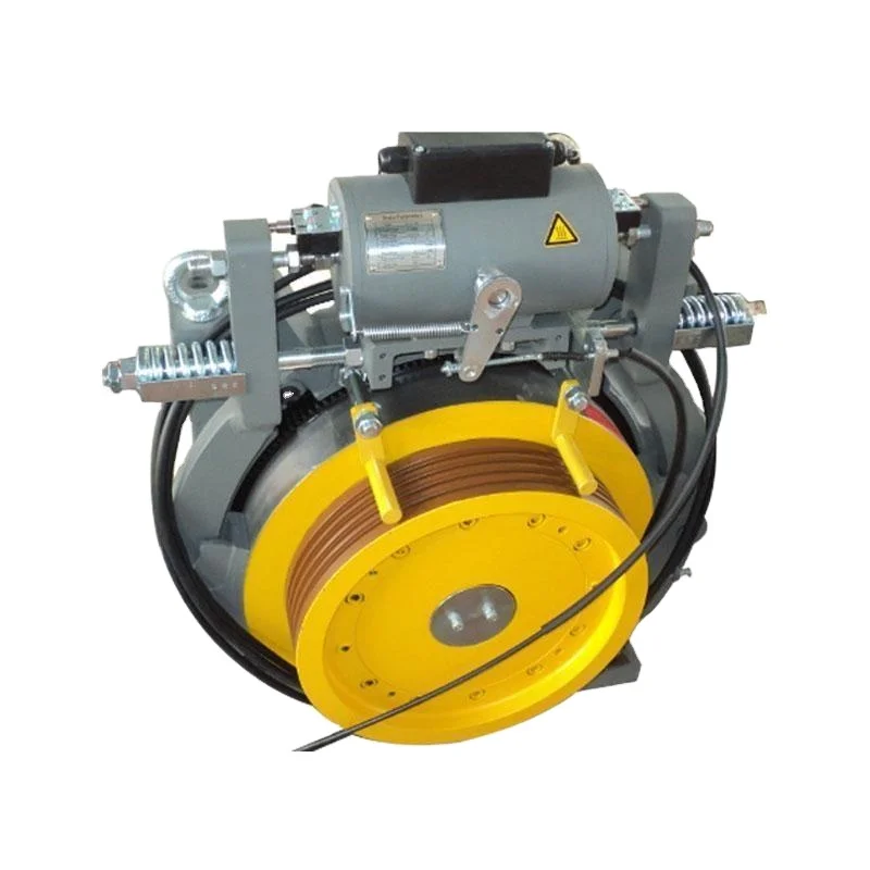 Top sale Geared Traction Machine For Elevator Designed For Up To 800 Kg Loads in 1:1