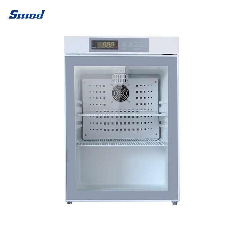 Smad 48L Mini Medical Refrigerator Commercial  Energy Drink Table Counter Top Display Fridge for Medicine