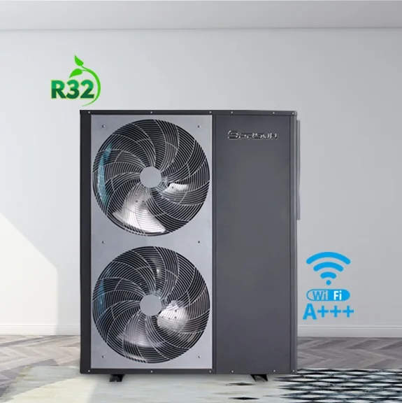 Sprsun High COP full  inverter Air to Water Heat Pump with water heater heating cooling