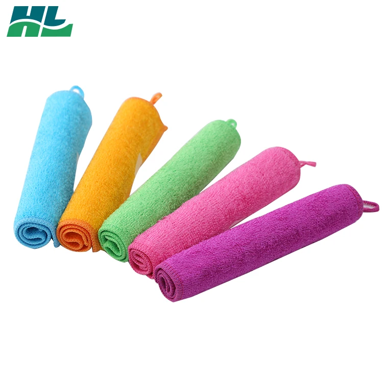 2021 Экологически чистая ткань из бамбукового волокна, супер впитывающее полотенце для кухни