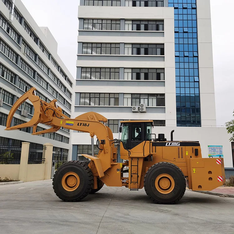 LTMG Machinery high quality log loader forester trailer 12 ton 18 ton  log loader with CE certificate