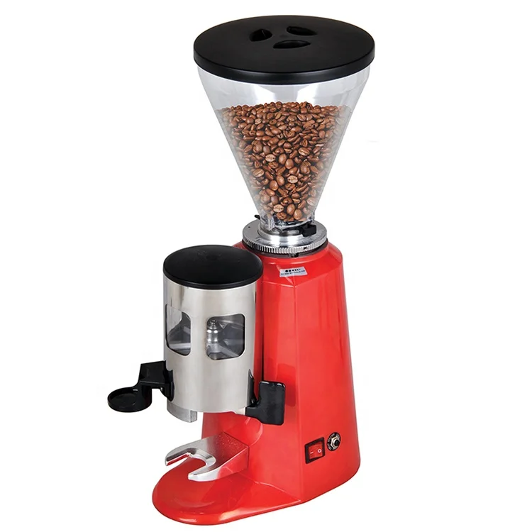 Commercial Automatic Flat Type 1.5L Coffee Grinder Electric Grinding Machine