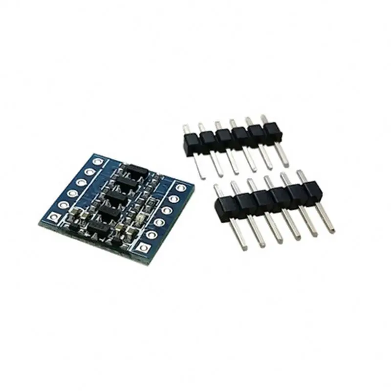 Four-way power supply anti-reverse connection 4-way 5V-3V IIC UART SPI level conversion module