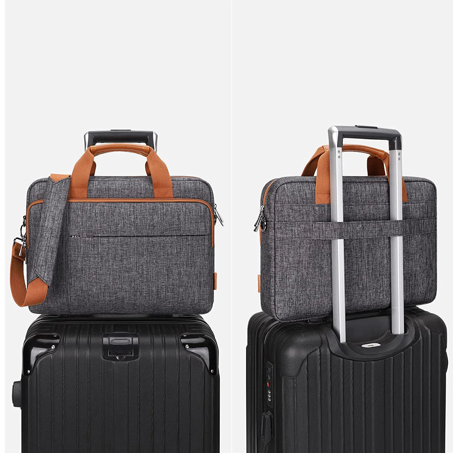 Customizable OEM Business Laptop Bag Waterproof Polyester Leather Computer Bag for Men for Tool Use Factory Made