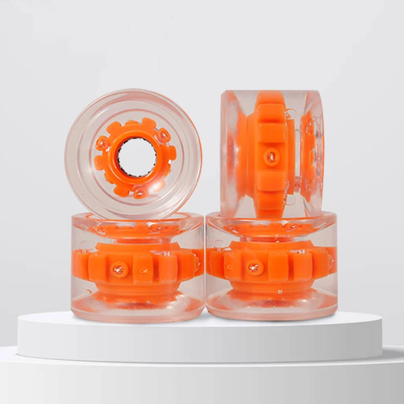 Factory Direct Sales Skate Board Wheels Pu/ Polyurethane Material Custom Skateboards Wheels