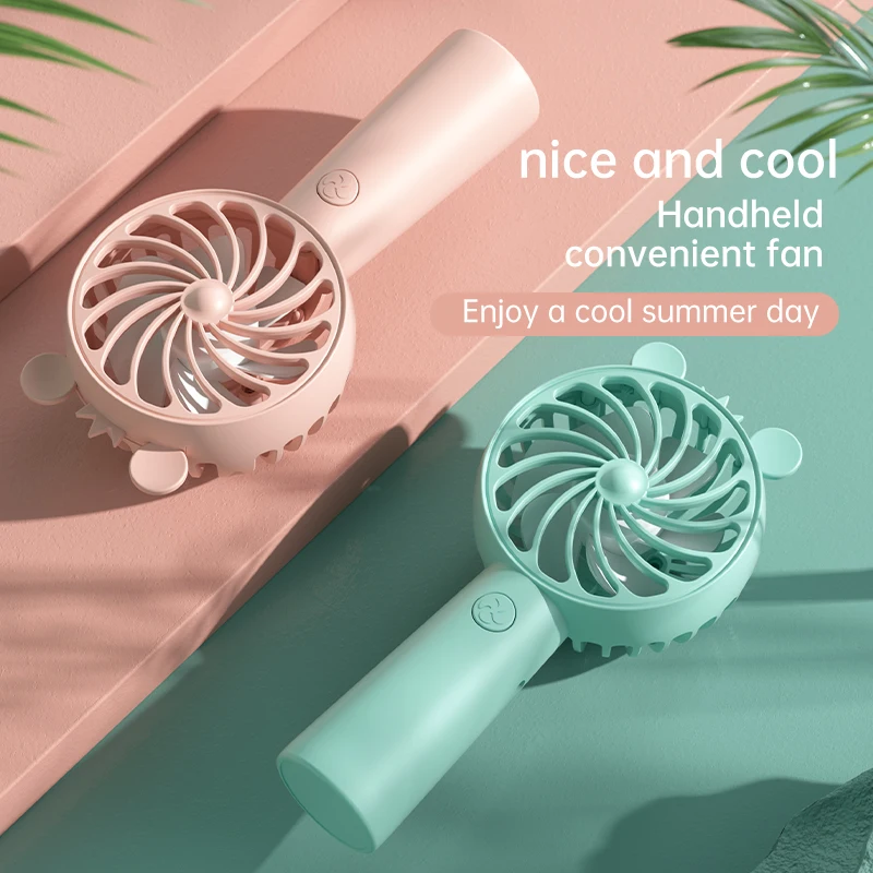 Top Selling Products 2024 Portable Fan Noise Reducing Mute Table Rechargeable Standing Fan Portable Hand Fan