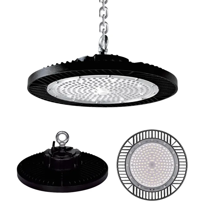 Highbay Light Ip65 100W 150W 200W 240W Industrial Warehouse Workshop Dimming Ufo Led High Bay Light