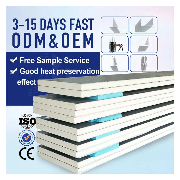 Звукоизоляционная акустическая панель крыши сэндвич с деревянной изоляцией pouterntecho 40 мм полиуретановая стена цена м2