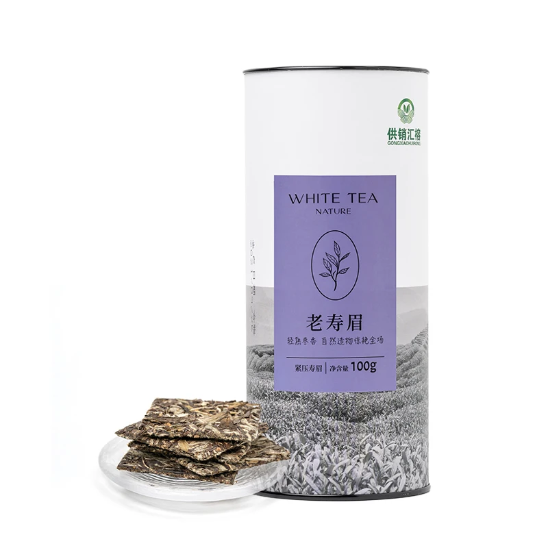 Laoshoumei для похудения чай Органический весенний фудинг кирпичный чай листовой белый чай