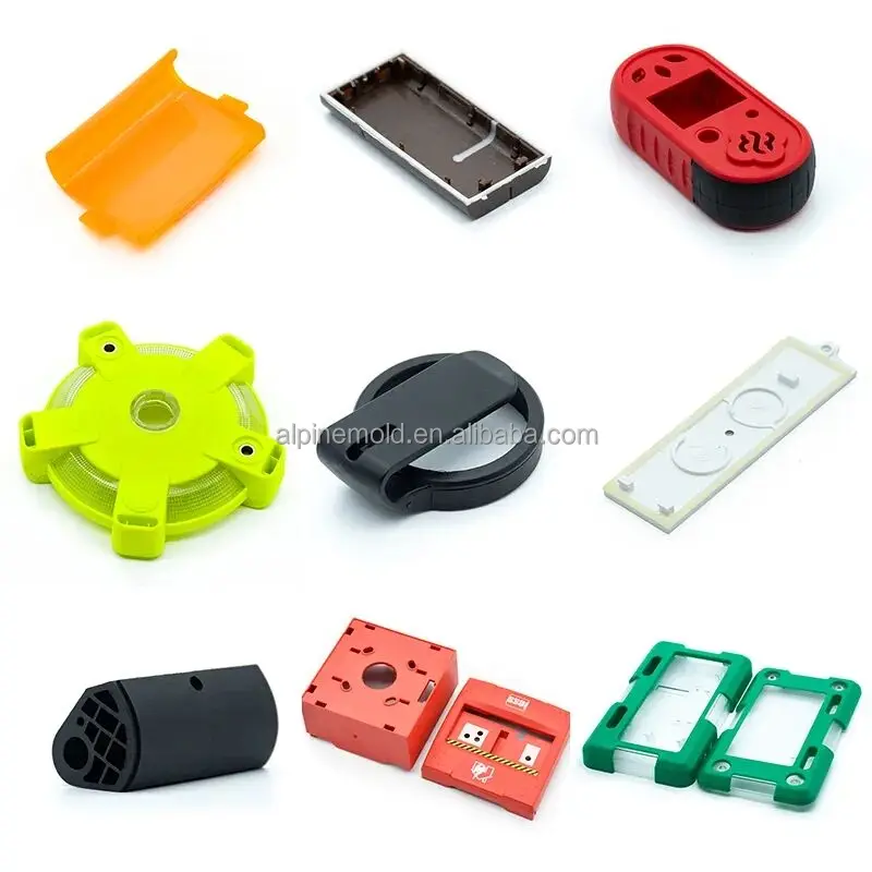 Overmolded Plastic Injection Molding Custom ABS TPU Overmolding