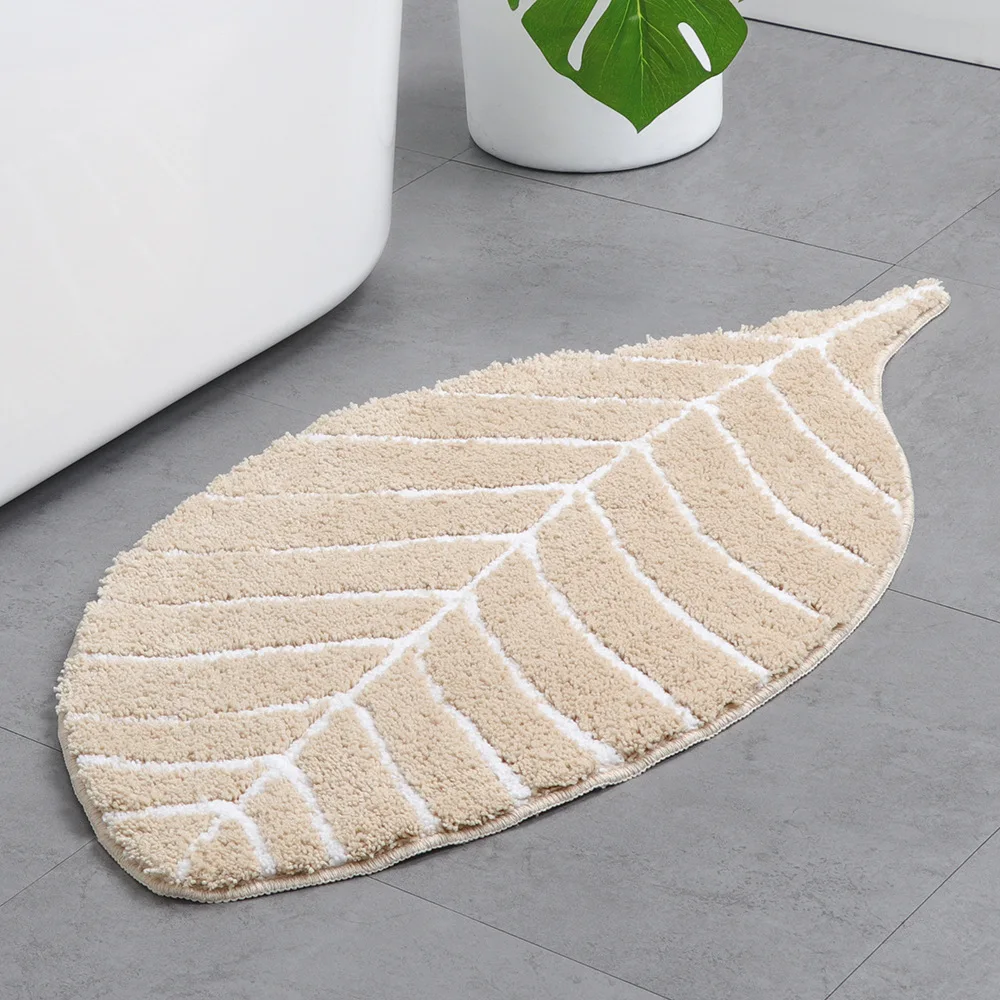 Living room rug Home bathroom door mat absorbent door mat Kitchen bedroom shaped floor mat machine washable tufted rug