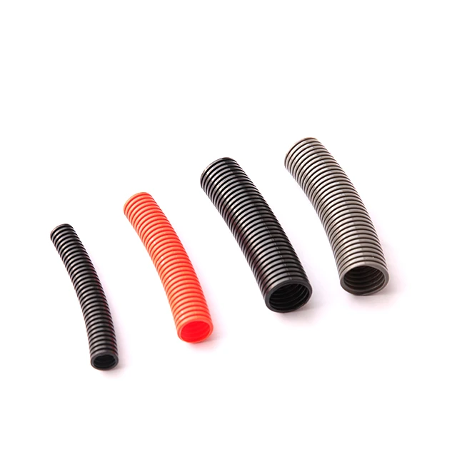 Split tubing nylon wire loom elactrical plastic conduiit