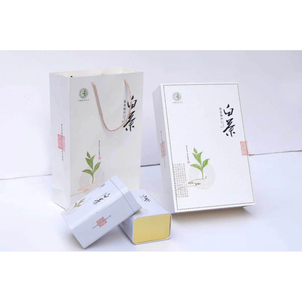 Белый чай The Legacy Of Wuling Loose Leaf White Tea органический чай коробка упаковка