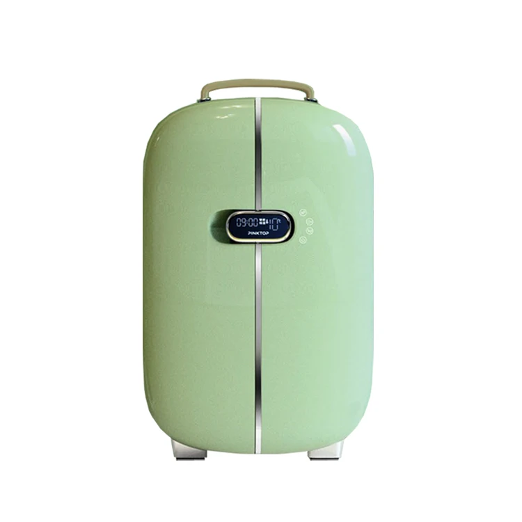 12L 220V Custom portable beauty skincare double door small refrigerator mini fridge