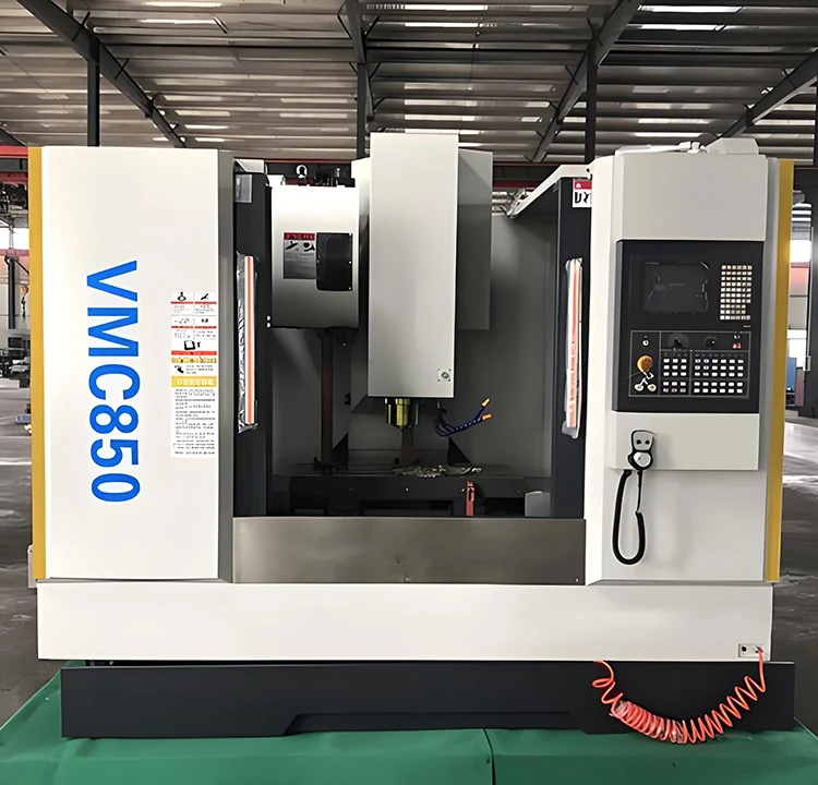 Hot Selling Cheap Vertical machining center VMC850 professional  Fanuc control system 4/5-axis metal CNC mill machine wholesale