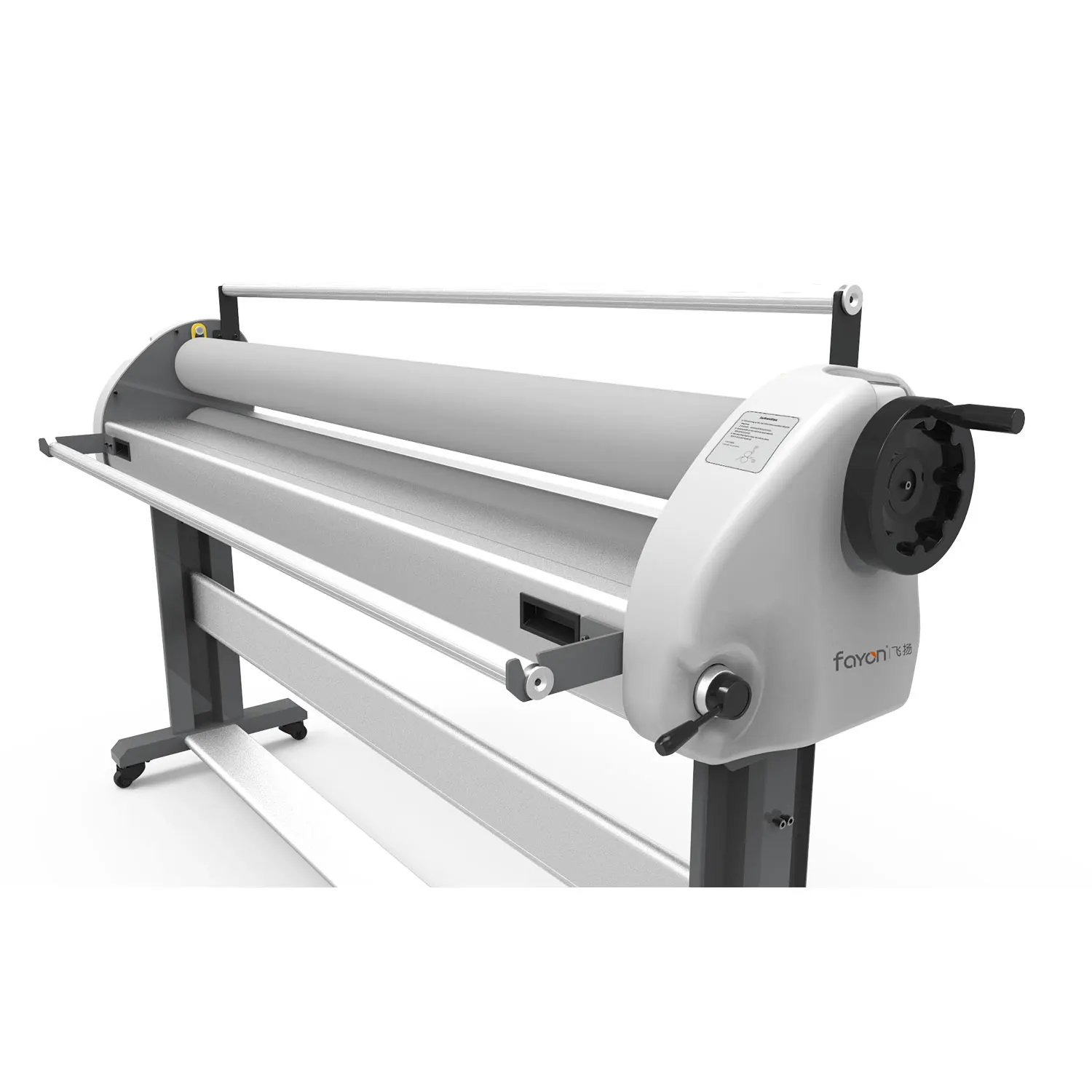 W Pure manual cold laminating machine roll to roll self-adhensive laminator