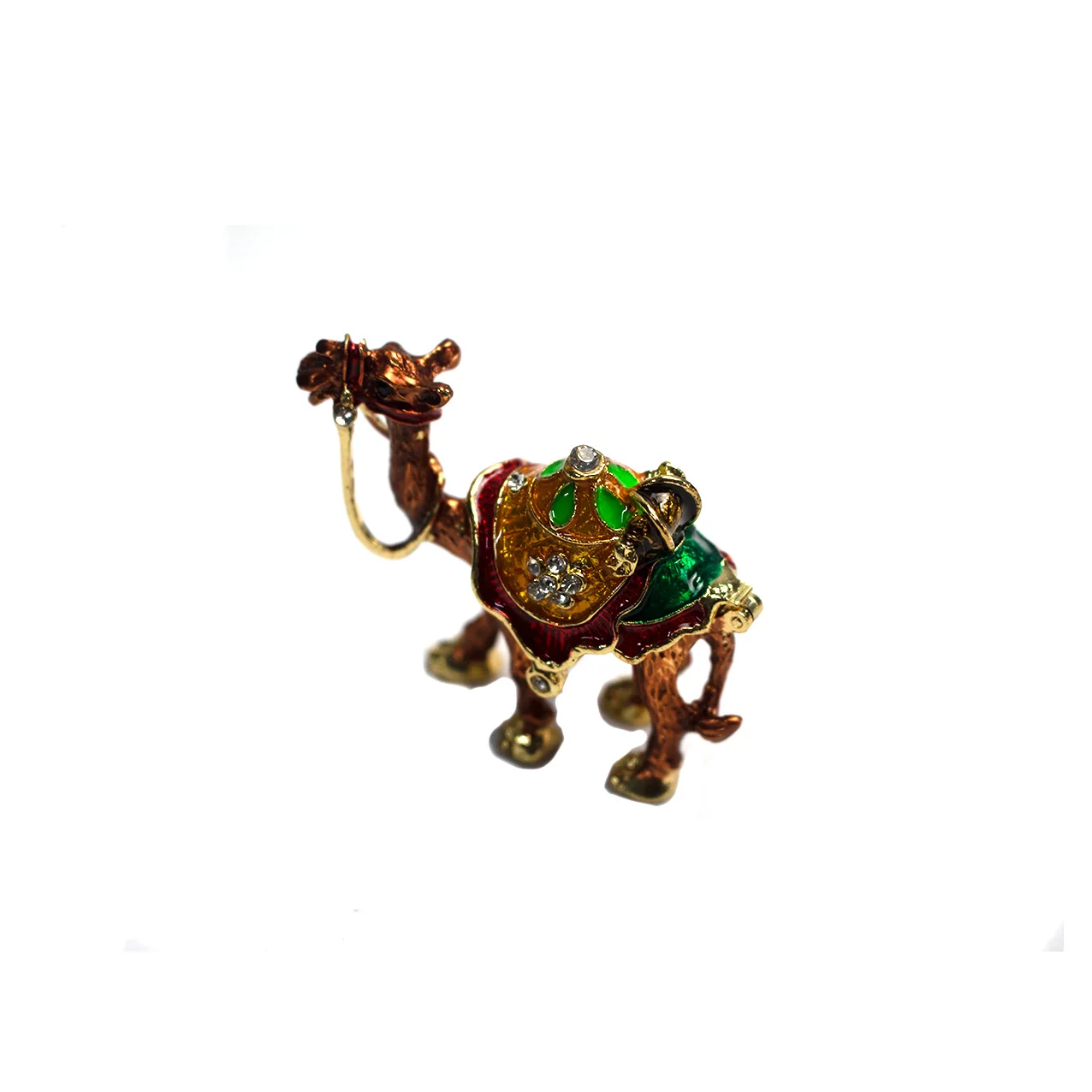 Wholesale Mum baby camel  Enamel  Metal Crafts Ornament Home table  Decoration business party  Gifts  box for jewelry