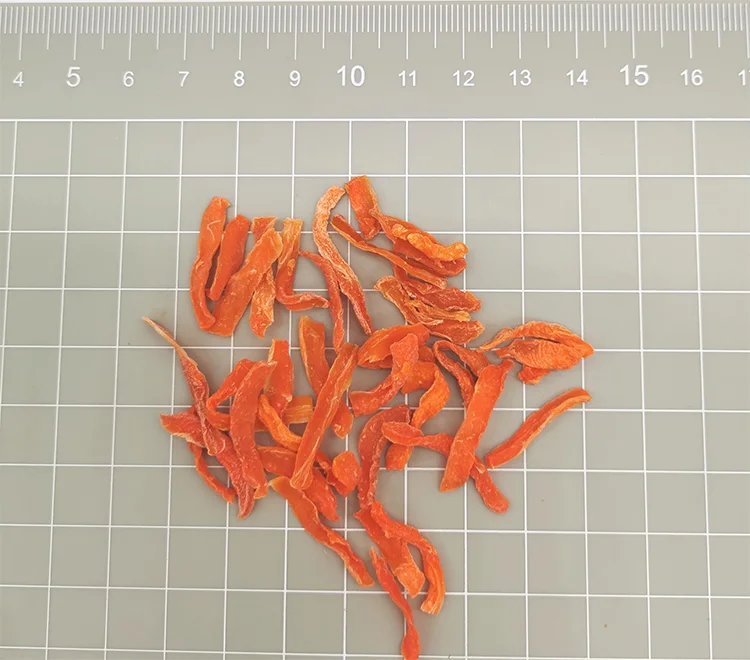 100% Pure Carrot Organic Dehydrated AD Steam treated dried Carrot slice/Shredded carrot