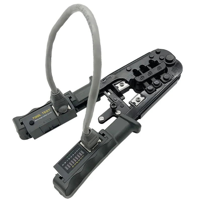 Cat5e Cat6 8P 6P 4P Multi-functional  RJ45 RJ11 Networking Tool crimping and test