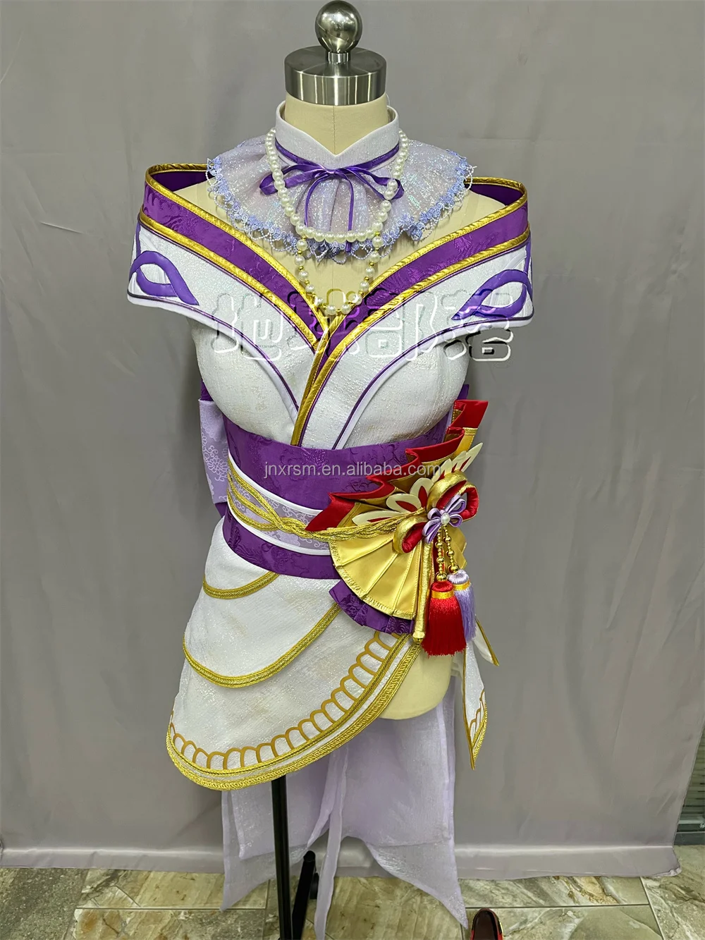 2024 Hot Selling King of Glory Unknown Fire Dance Flower Fight Cosplay Costume Wig Anime Chinese Style for Women Game ecoparty