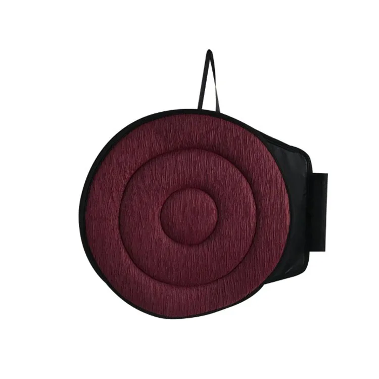 Black Color Car Swivel Seat Cushion 360 Degree Rotating Car Chair Seat
