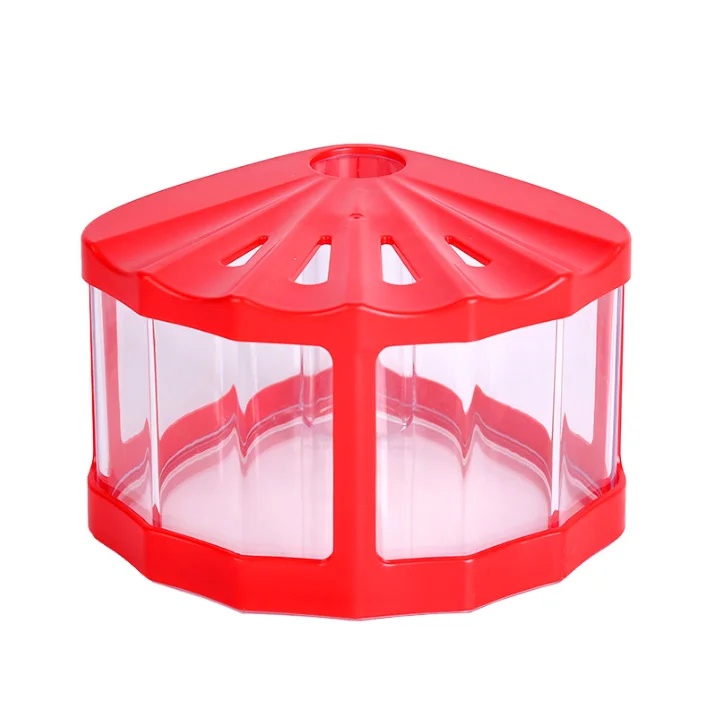 Scalloped Mini Small Jellyfish Fighting Fish Pet Box Insect Box High Transparent Plastic Fish Tanks